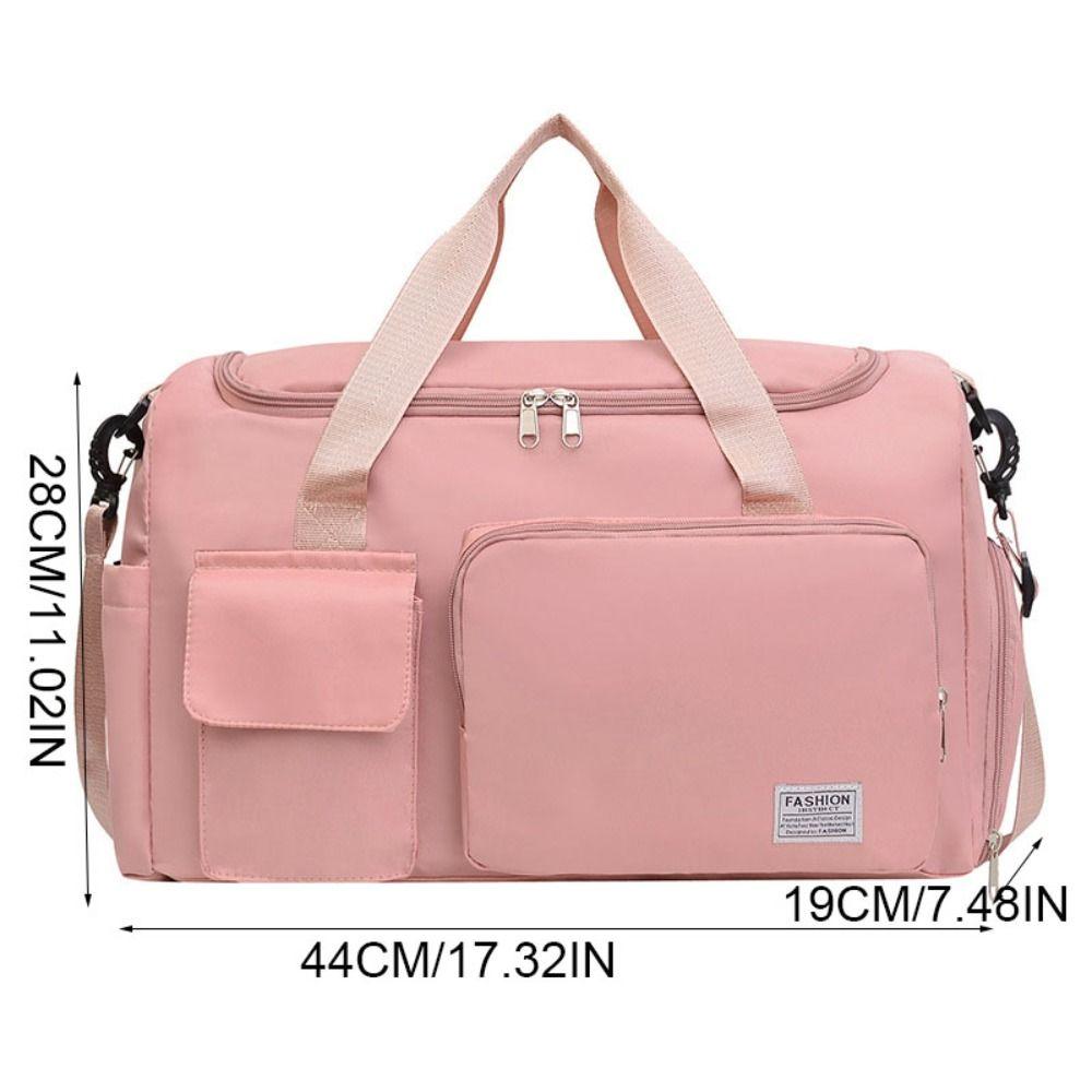 Oxford Travel Luggage Bag Foldable Large Capacity Handbag Storage Bag Nylon Duffle Bag Sports
