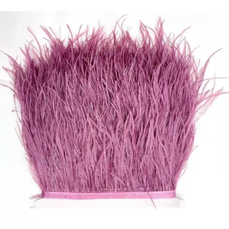 Feather5m Ostrich Hair Fringe Feather Trims Stage Costume Accessories Manufacturers