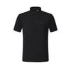 Classic Business Polo Shirt Men Tops Deep-Black A11M423132FBK