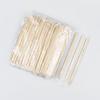 Одноразовые палочки из натурального бамбука в индивидуальной упаковке