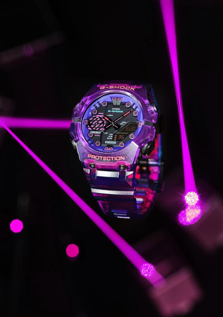 Часы с Bluetooth Фиолетовый [Casio] G-Shock [] GA-B001CBRS-6AJF Мужские