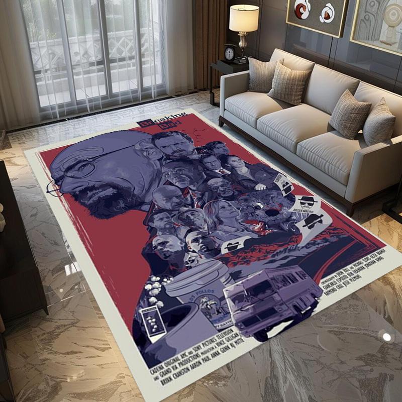 Chemical Chaos Unleashed carpet Suitable for all seasons Living room and bedroom mats Doormat Art Bathroom mat