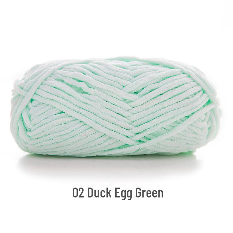 Snowball Mengzaizi DIY Wool Crochet Kit: Knitted Blanket, Scarf, Doll, Slippers