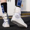 High Top Buckle Lovers Breathable Casual Sneakers Zapatillas Personality Street Style Couple Shoes