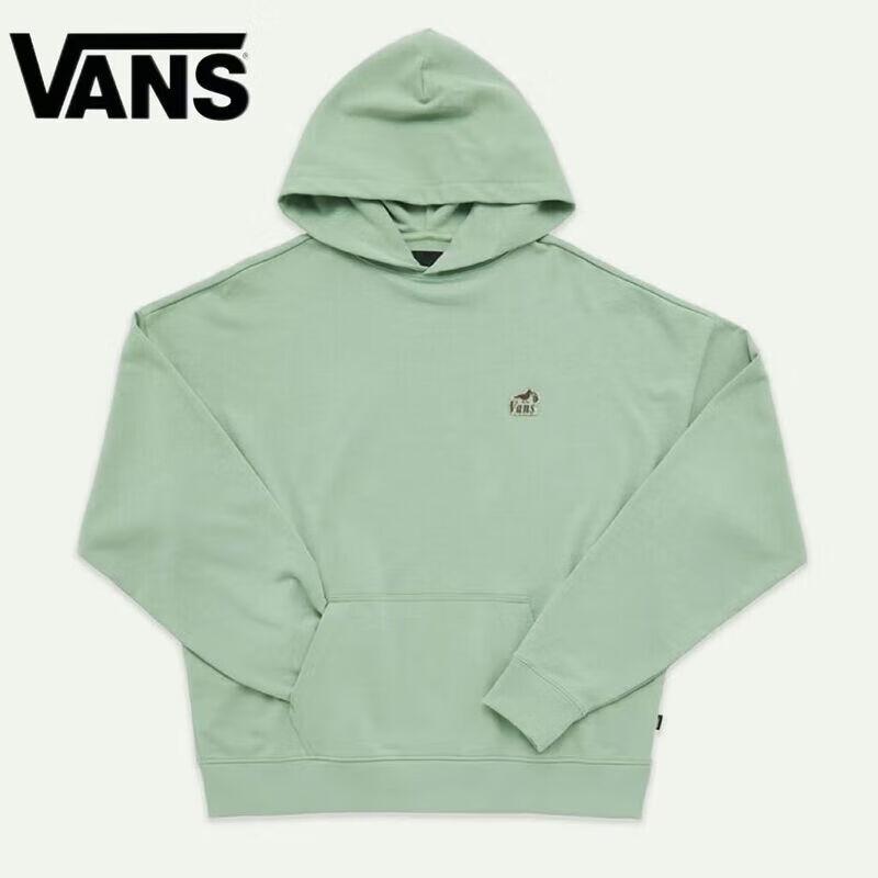 Мужская однотонная повседневная спортивная толстовка с капюшоном Vans