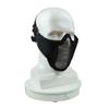 V10 Tactical Outdoor Self-Defense Steel Mesh Half-Face Mask