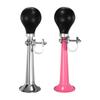 2pcs 8" Bike Horn Air Horns for Safety with Air Squeeze Metal Handlebar Bugle Bicycle Loud Bell for Road/Mountain/Bikes/Scooters2