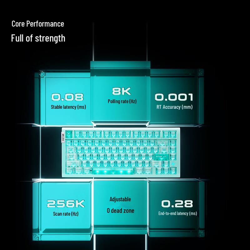 ATK RS7 Air 75% Проводная Магнитная Механическая Клавиатура
