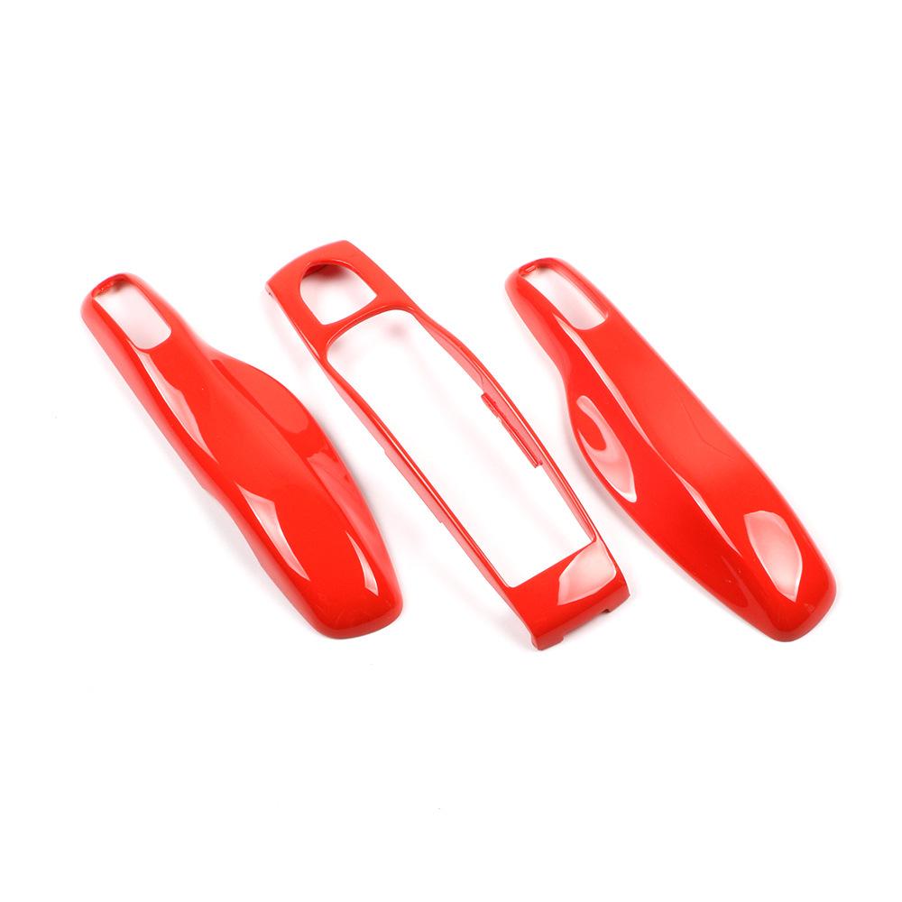 Оранжевый лавовый корпус ключа для Porsche Cayenne, Macan, Panamera, 718, 911