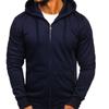 Autumn and Winter Men's Casual Fashion Sports Zipper Hoodies Plus Size