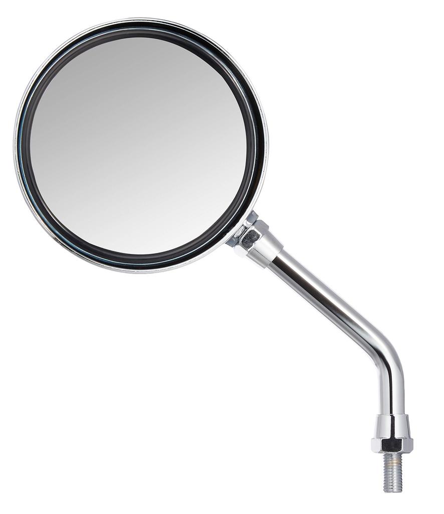 KITACO Mini M10 Universal Fit for Left and Right 1 Safety Standards Universal 10mm Z-II Mirror, Right-Handed Thread, Hands, Piece, '07 Compliant,