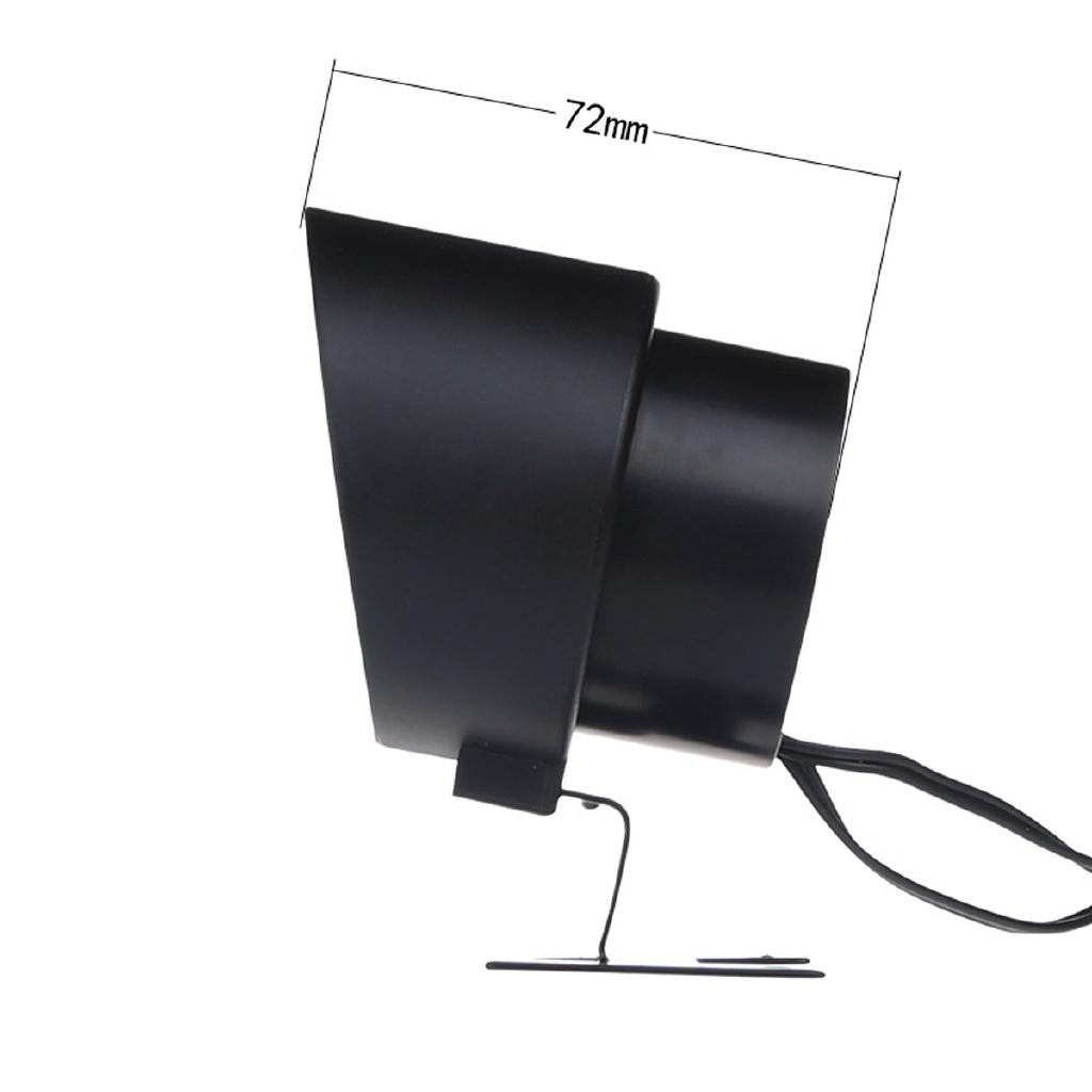 Круглый ЖК-цифровой автомобильный грузовой датчик температуры воды с датчиком температуры Температура + Вольтметр Вольт Метр напряжения