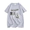 Футболки G-green Day в стиле рок-группы, большие футболки для мужчин, летние футболки, панк-футболки, футболки с оригинальным дизайном, аниме-принты, эстетика.