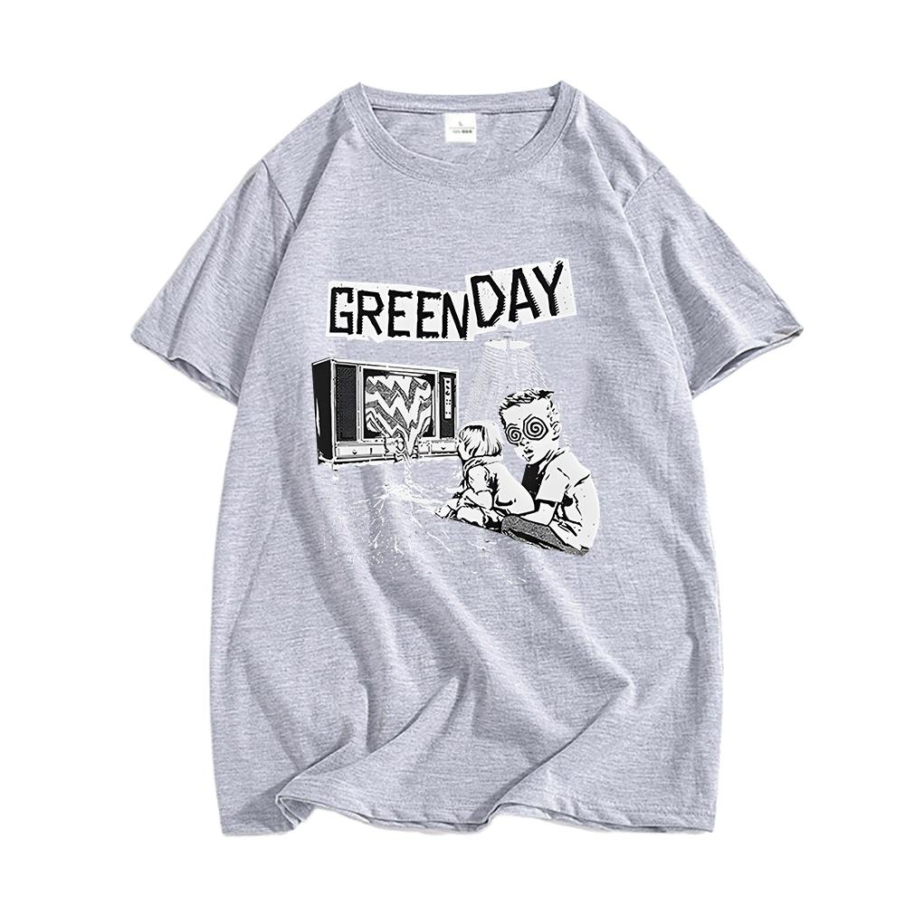 Футболки G-green Day в стиле рок-группы, большие футболки для мужчин, летние футболки, панк-футболки, футболки с оригинальным дизайном, аниме-принты, эстетика.