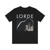 Новая Редкая Звезда Музыки Lorde Хлопковая Черная Футболка S-5XL Унисекс