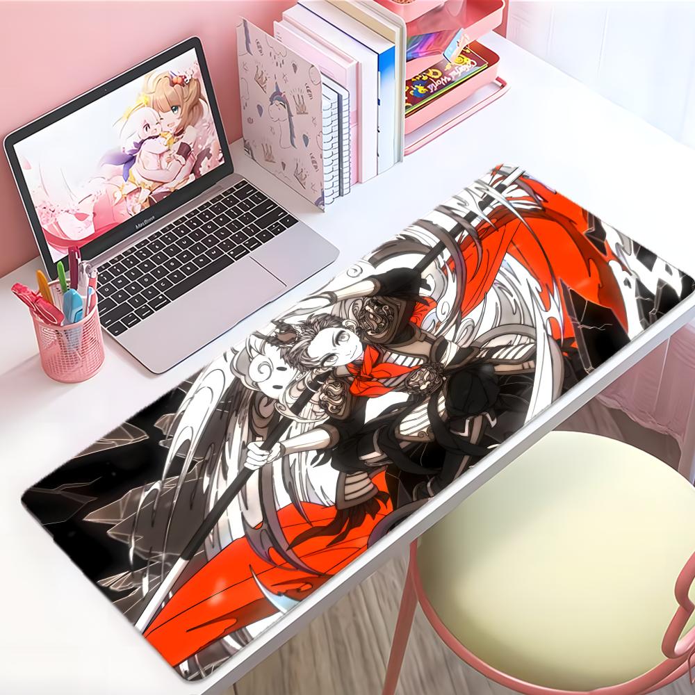 Mysterious Cool Theme Nnonhuman Mouse Pad Large Thick Desk Pad Stitched Edges Gaming Mouse Mat For Pc