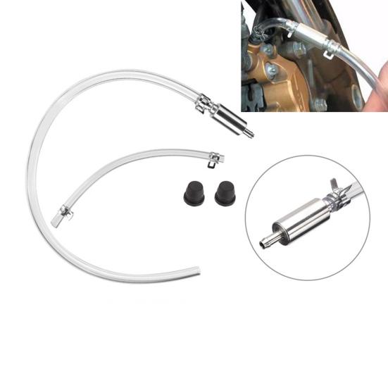 Шланг для прокачки тормозов Универсальный комплект для прокачки тормозной жидкости Простой в использовании Автомобиль Мотоцикл Односторонний обратный клапан Трубка Комплект инструментов для прокачки