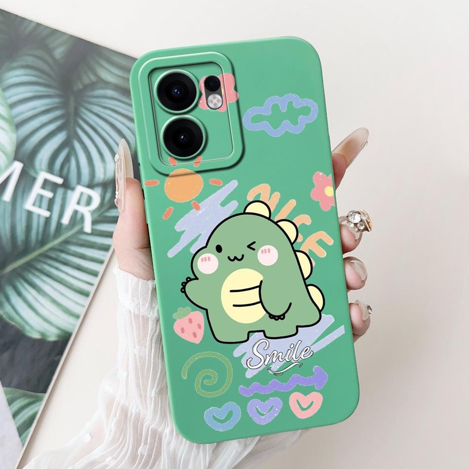Для OPPO Reno13 F 4G 5G Reno13 Pro Милый Мультяшный Космический Кот Чехол для Телефона Reno 13F 13 13Pro Мягкий Силиконовый Ударопрочный Чехол