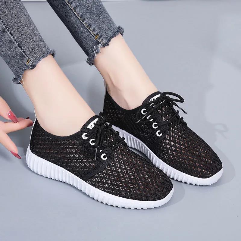 Old Beijing Cloth Shoes, Women's Sports Shoes, Soft-soled Anti-slip Sports Shoes, Mom's Sports Shoes, Breathable Mesh Shoes