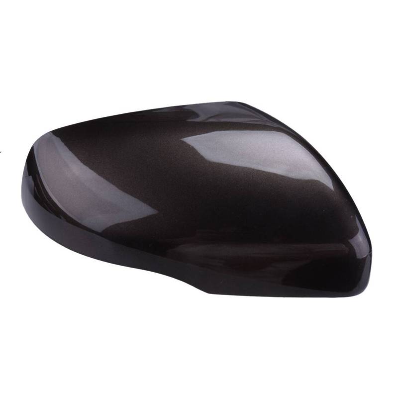 1 Pair Brown ABS Front Left & Right Side Mirror Cover Cap Trim Fit for Ford Edge 2015 2016 2017 2018