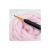 Crochet Simple KnitPro Aluminium Or Manche souple Noir 3 mm - 30803