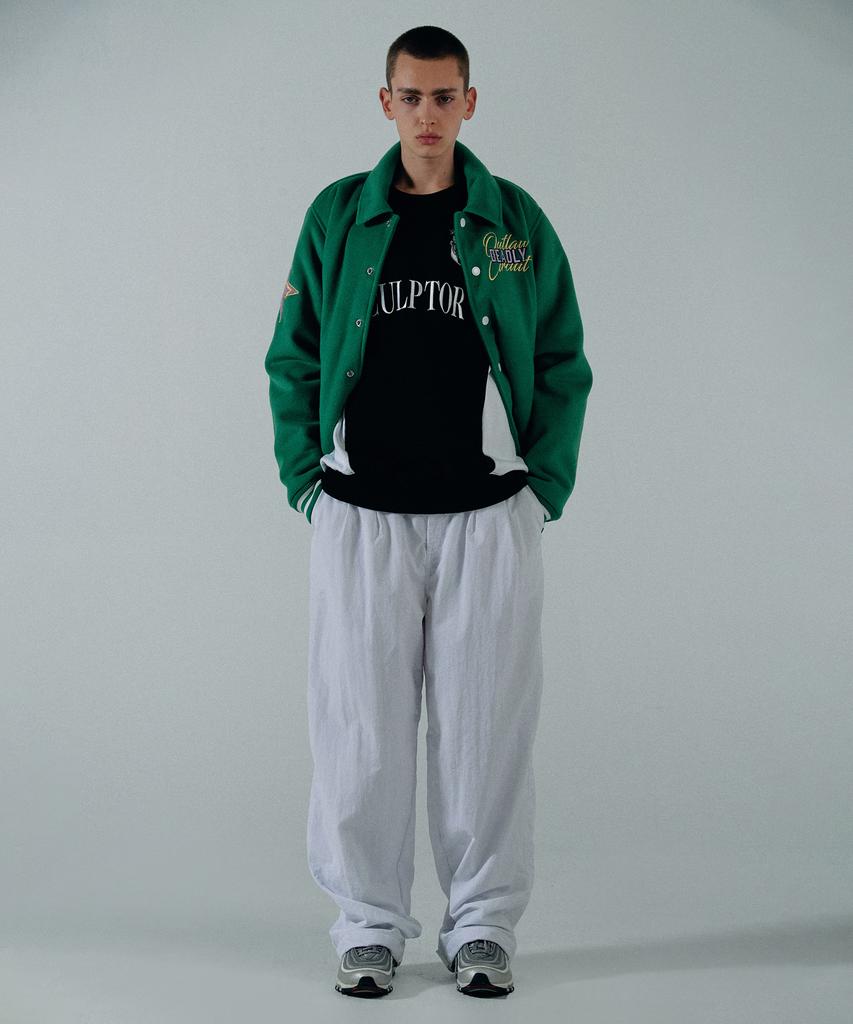 Скульптор Varsity Стандартная куртка Зеленая