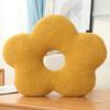 Elegant Embroidered Floral Cushion Pillow With Plush Cover For Sofa Bed Accessories