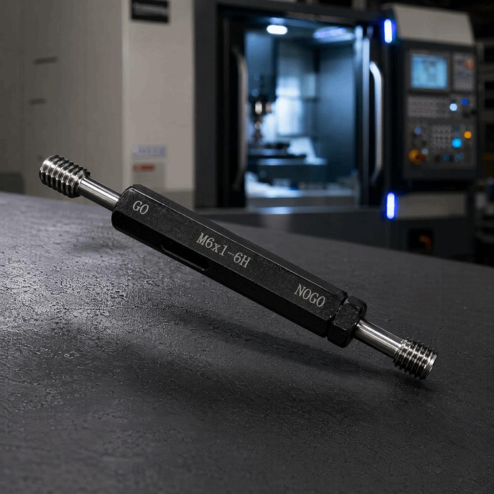 6H Tolerance Measurement Hand Tool Double Ends Double End Thread Gauge Industrial Inspection