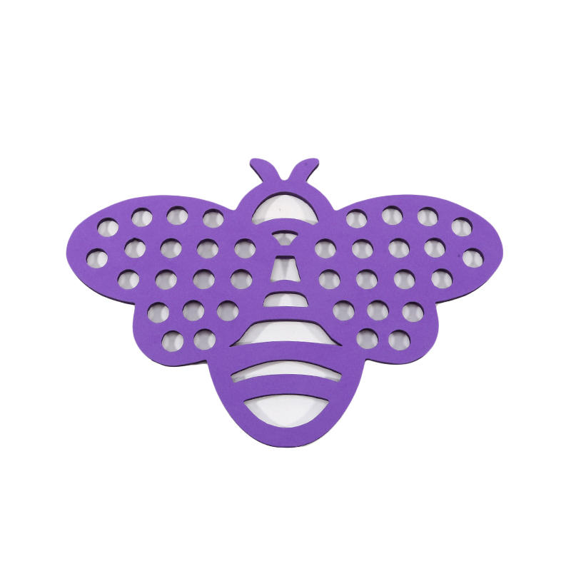 Floating Bee Island Watering Station EVA Foam Insect Waterer for Garden Safe Drinking Platform for Bees & Butterflies