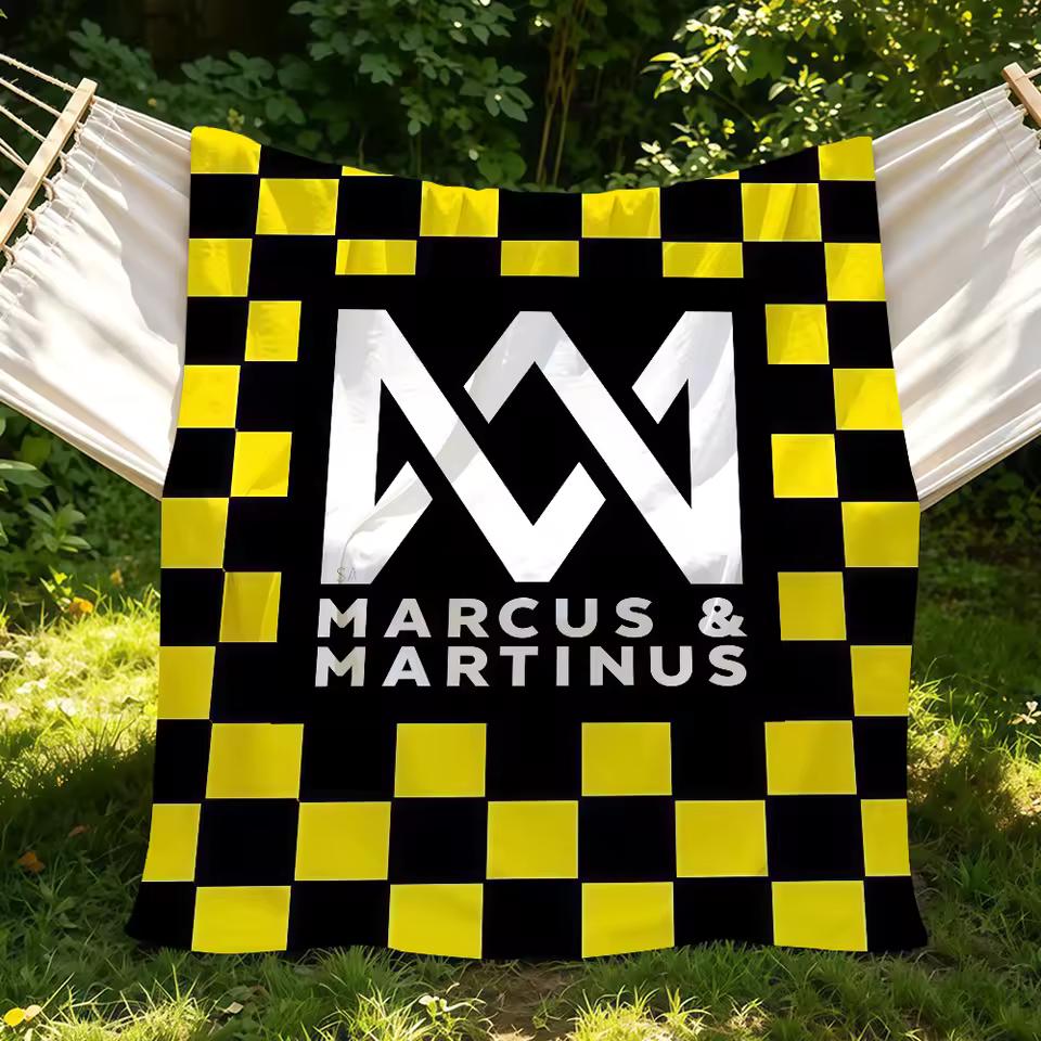 Band M-marcus M-martinus The Room Blanket Suitable For Sofas Beds Offices Cars Outdoor Travel An Ideal Gift For Friends Family