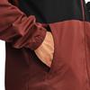 Under Armour Куртка с капюшоном и застежкой-молнией Color Block Outdoor, мужская куртка темно-красного цвета 1329297-688