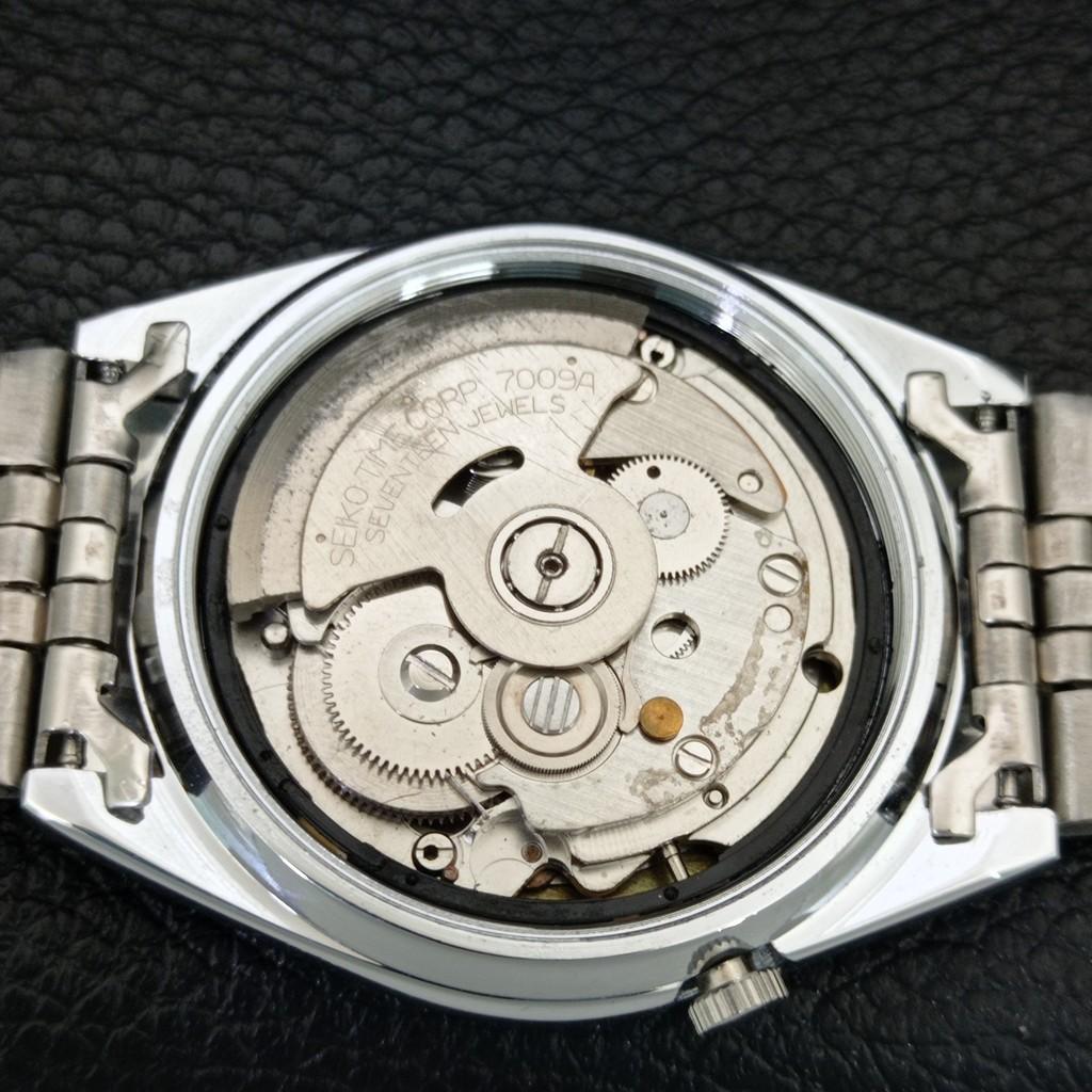 АВТОМАТИЧЕСКИЕ ВИНТАЖНЫЕ ВОССТАНОВЛЕННЫЕ МУЖСКИЕ ЧАСЫ SEIKO 7009A ЯПОНИЯ ЗЕЛЕНЫЙ ЦИФЕРБЛАТ a446072-1