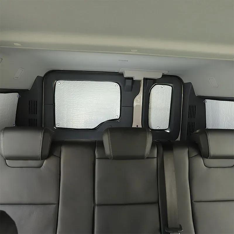 Car Full Window Sunshade Kit Privacy Sunvisor Trim For Ineos Grenadier 2020-2024 Car Styling Silver Windshield Pad Accessories