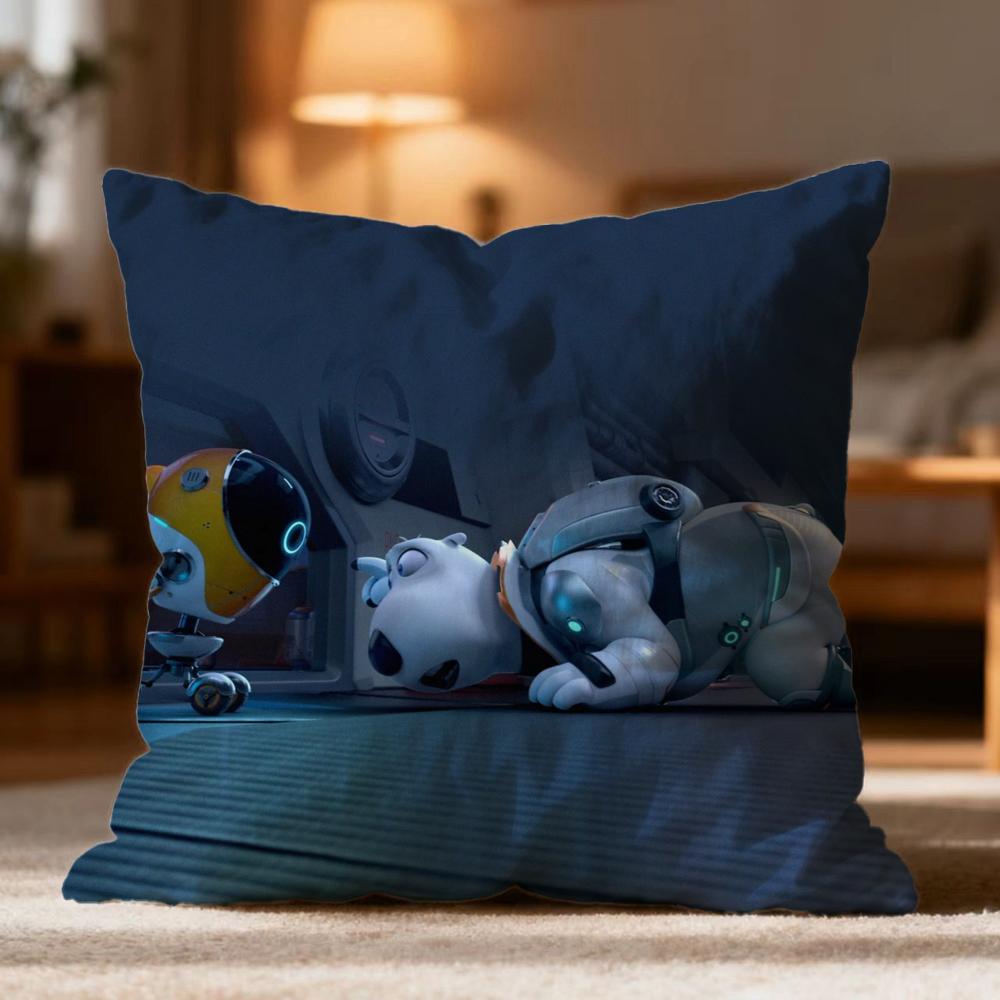 Popular BBackkomed Cushion Cover Soft Washable Pillow Case Multi-Scene for Couch Bed Travel Office Use
