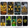 Чехол для телефона с противогазом опасной радиационной зоны для iPhone 11 12 Mini 13 14 15 Pro XS Max X Plus SE XR Shell