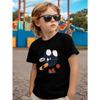 Boys Crewneck T-Shirt, Cool Monster Graphic Print