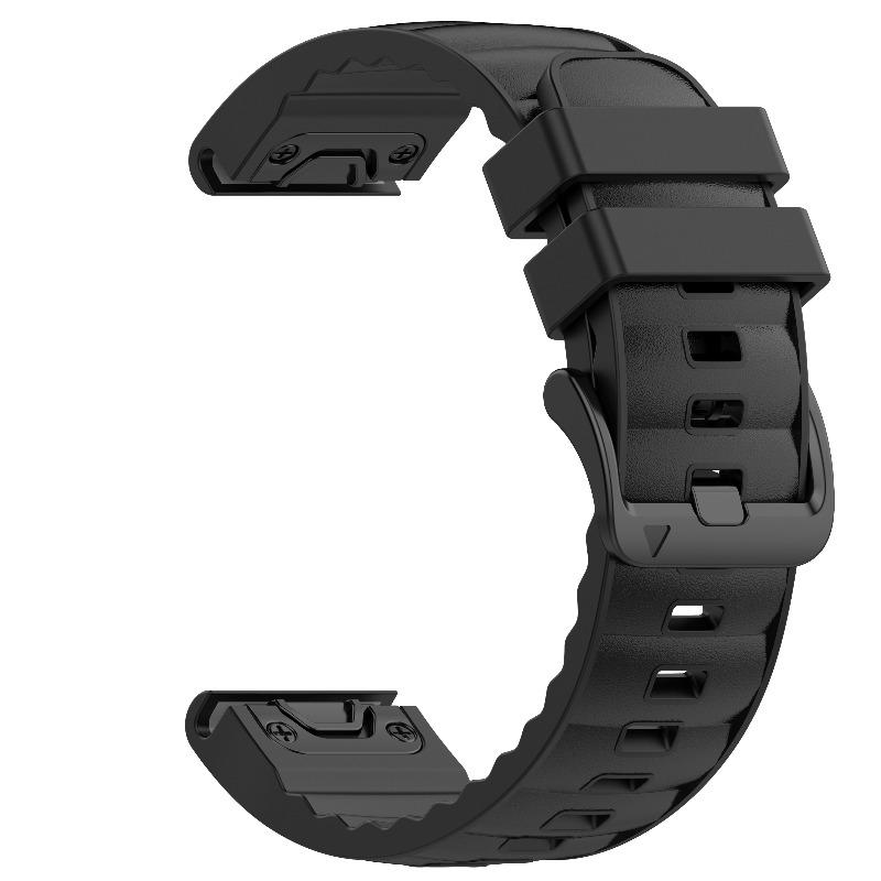 22 26 мм Быстросъемный кожаный/нейлоновый силиконовый ремешок для Garmin Fenix 6 6X Pro Fenix 8 7 7X Tactix 8 Enduro 3 Прочный спортивный браслет