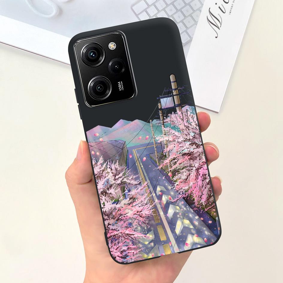 Для Xiaomi Poco X5 Pro 5G Чехол Ударопрочный Силиконовый Модный Узор Мягкая Тонкая Задняя Крышка Для Xiaomi Poco X5 X 5 PocoX5 X5Pro Capa