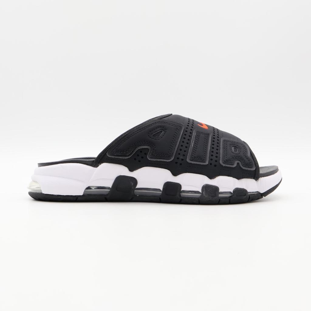 FJ2707-001 Nike Air More Uptempo Шлепанцы Черный Прозрачный Белый (Мужской)