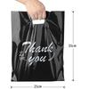 StoBag, 100 Pcs Customized Logo Multiple Color Shopping Bag With Handle Plastic Gift Bag (excluding printing fee)