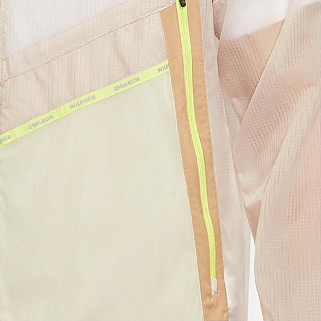 Nike Мужская тканая куртка с капюшоном с принтом Repel Wild Run Windrunner, розовая DD5392-292