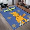 Ковер Digimon Agumon, Мягкий ковер для фанатов Digimon, Идеальный подарок.chl