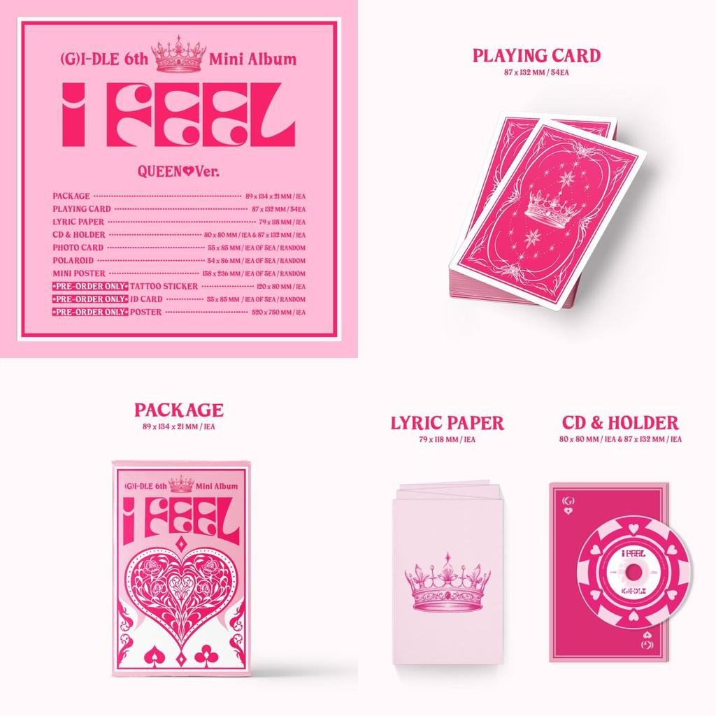 (G)I-DLE Я чувствую / 6-й мини-альбом