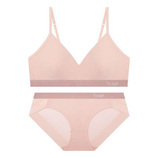 [SET] Комплект трусиков-бюстгальтеров-бралетт Nature No-Wire - 6 цветов