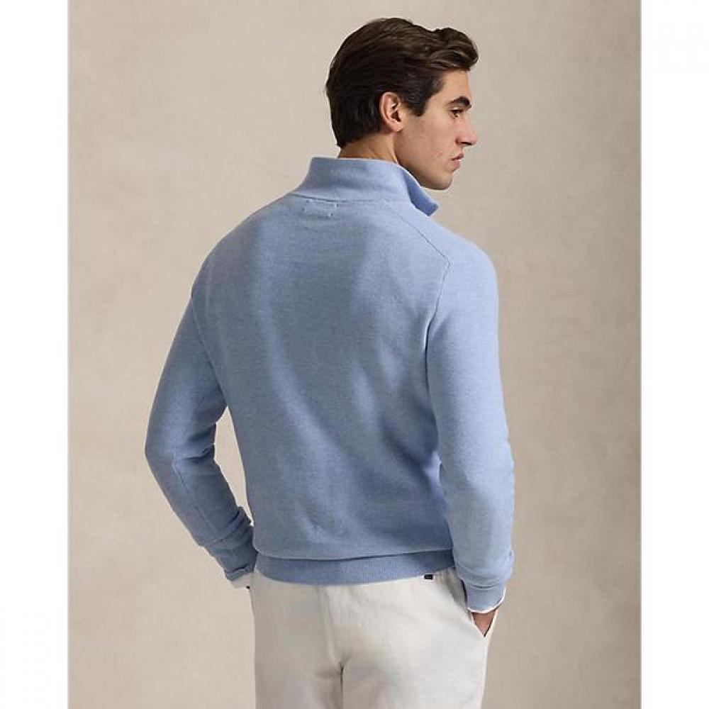 Polo Ralph Lauren Men S meSh Knitted Cotton Quarter Zip Sweater mnpoSwe16822233400