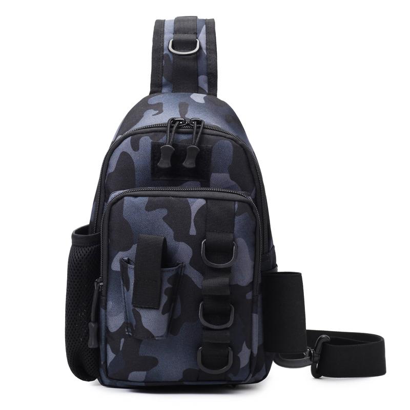 Новая нагрудная сумка Luya, многофункциональная, для активного отдыха, спорта, досуга, тактическая, из холста, сумка кроссбоди, водонепроницаемая, портативная, сумка для хранения удочек