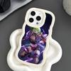 Game GI Kuki Shinobu Mobile Phone Case for iPhone 17 16 15 14 13 12 11 Air Pro Max Plus Wavy Edge TPU Colorful Cover Smartphone