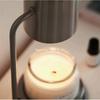 Simple  Table Lamp Dimmable Candle Warmer Lamp Metal Wax Burner Retro Melting Wax Lamp 220V Fragrance Light Desk Decor Lighting