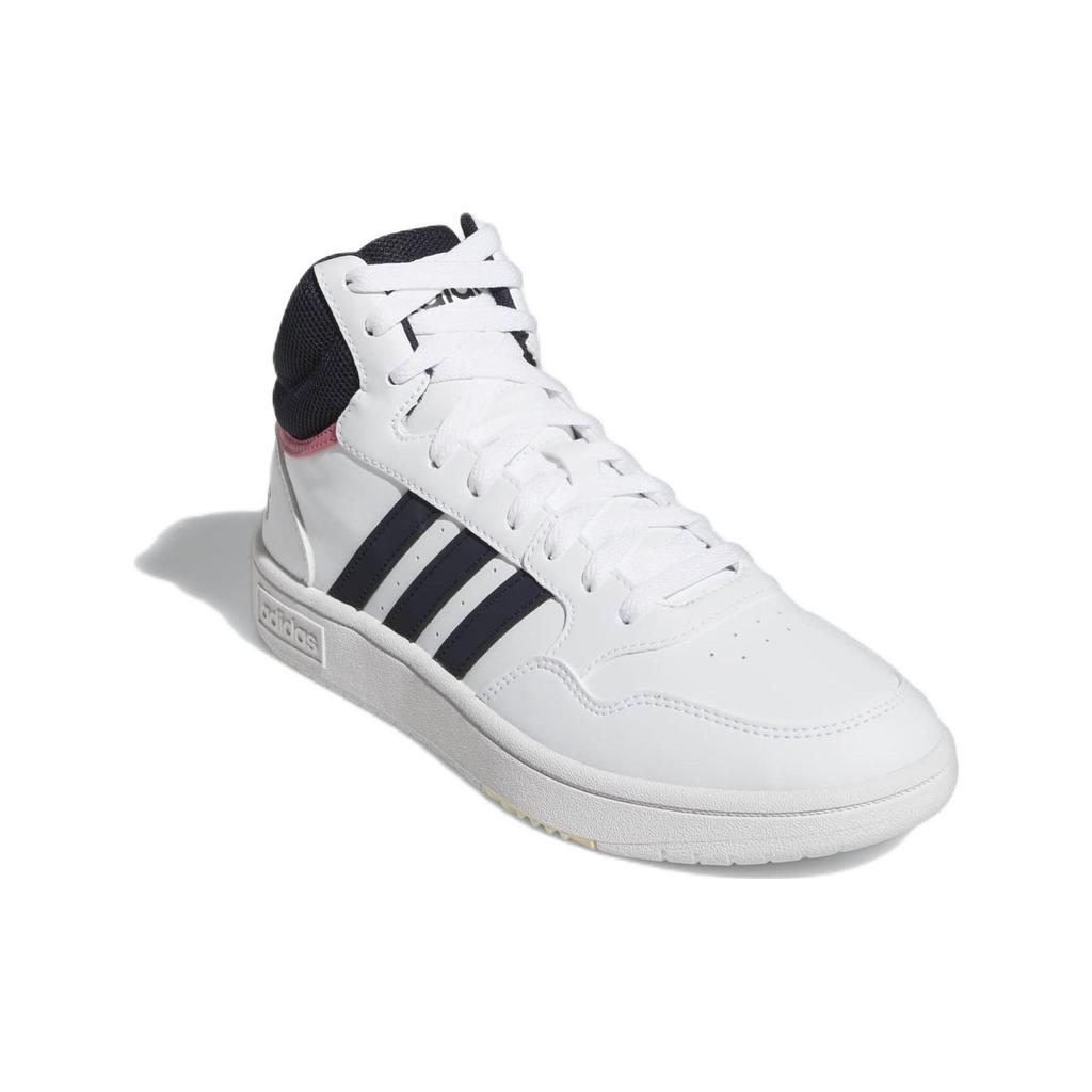 Adidas Женские кроссовки Hoops 3.0 Mid White Rose Tone Cloud-White Legend-Ink GW5455