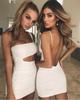2025 Summer European & American Women's One-Shoulder Bodycon Dress - Sexy Nightclub Fashion Bestseller